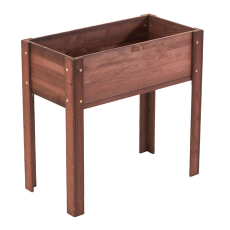 Raised Garden Bed With Legs, Elevated Planter Box For Outdoor Plants HouseOfZazla