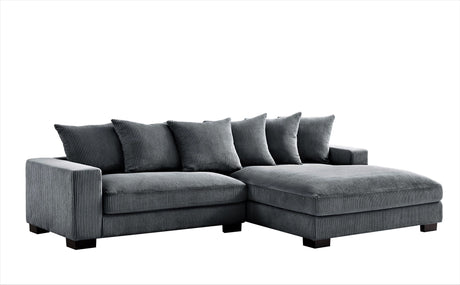 Luxe - Oversized 2 Piece Sectional Couches For Living Room, L Shaped Sofa With Chaise HouseOfZazla