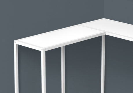 Corner Accent Console Table For Entryway, Unique L-Shaped Design HouseOfZazla