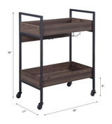 Jerrick Kitchen Island & Serving Cart