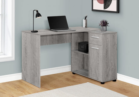 Computer Desk, Home Office, Corner, Storage Drawers, L Shape, Contemporary & Modern HouseOfZazla
