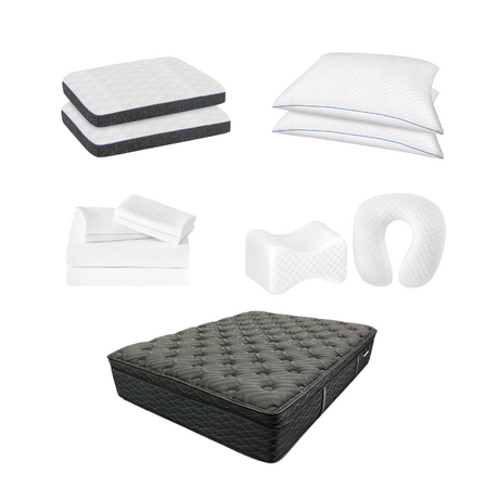 The Restonic Luxury Euro Top Mattress Ensemble HouseOfZazla