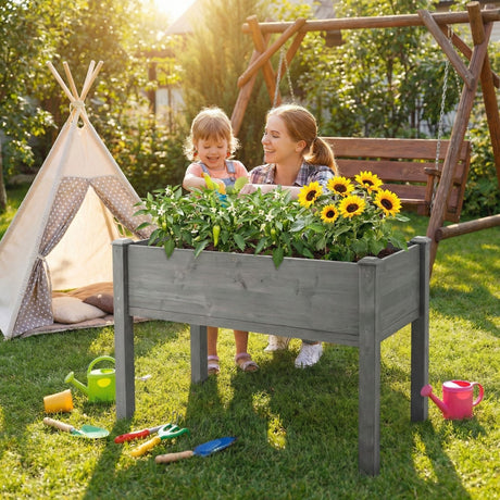 Elevated Raised Garden Bed For Outdoor HouseOfZazla