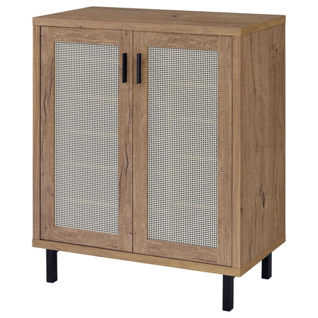 Stagg - 2 Door Shoe Storage Cabinet - Natural HouseOfZazla