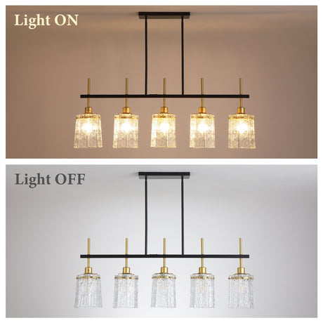 Modern Farmhouse 5-Light Dining Room Chandelier HouseOfZazla