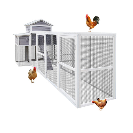 150" Extra Large Wooden Chicken Coop HouseOfZazla