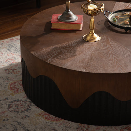 38.97' Round Coffee Table Handcrafted HouseOfZazla
