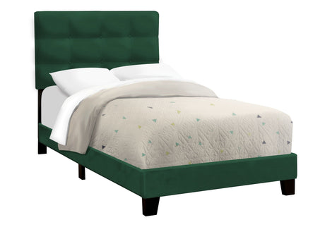 Transitional Upholstered Bed Frame HouseOfZazla