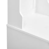 5 In 1 Entryway Bench With Coat Rack, 7 Sturdy Hooks, 2 Spacious Drawers And Adjustable Shelves