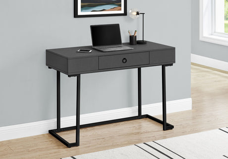 Computer Desk For Home Office, Glossy, Storage Drawer HouseOfZazla