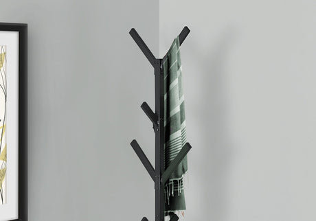 Coat Rack, Hall Tree, Freestanding, 8 Hooks, Entryway, Contemporary & Modern HouseOfZazla