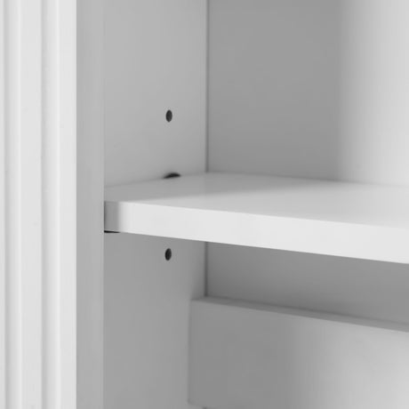 Wall Mounted Bathroom Storage Medicine Cabinet For Over Toilet With Mirror HouseOfZazla