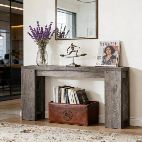 Wood Entryway Console Table, Console Table, Side Table HouseOfZazla