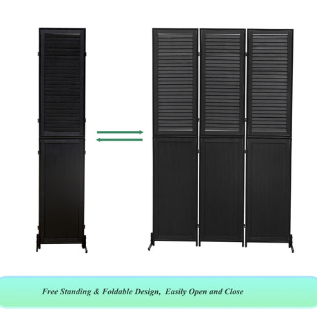 Rustic 3 Panel Room Dividers And Folding Privacy Screen HouseOfZazla