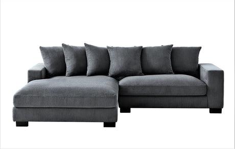 Luxe - Oversized 2 Piece Sectional Couches For Living Room, L Shaped Sofa With Chaise HouseOfZazla