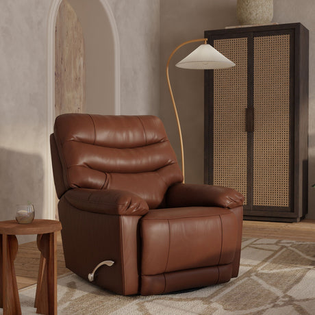 Oslo Antelope - Swivel Glider Recliner With Manual Footrest HouseOfZazla