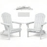 Folding Adirondack Lounge Chair With Embossed Grain Texture HouseOfZazla