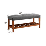 Charla Upholstered Bench