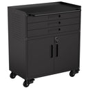 Rolling Tool Cabinet Heavy Duty Garage Storage With Lockable Doors HouseOfZazla