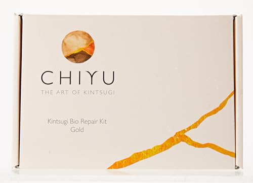 CHIYU Kintsugi Repair kit: Modern Repair Kit - Gold - Gold Glue - Food Safe - Dishwasher Safe - The Most Complete and Durable Kintsugi kit CHIYU