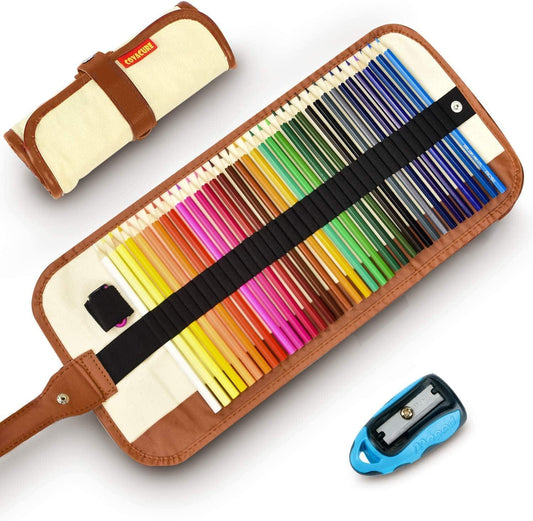 Colored Pencils Set for Adult and Kids - Premier Color Pencil Set 36 Pencils Sharpener - WoodArtSupply