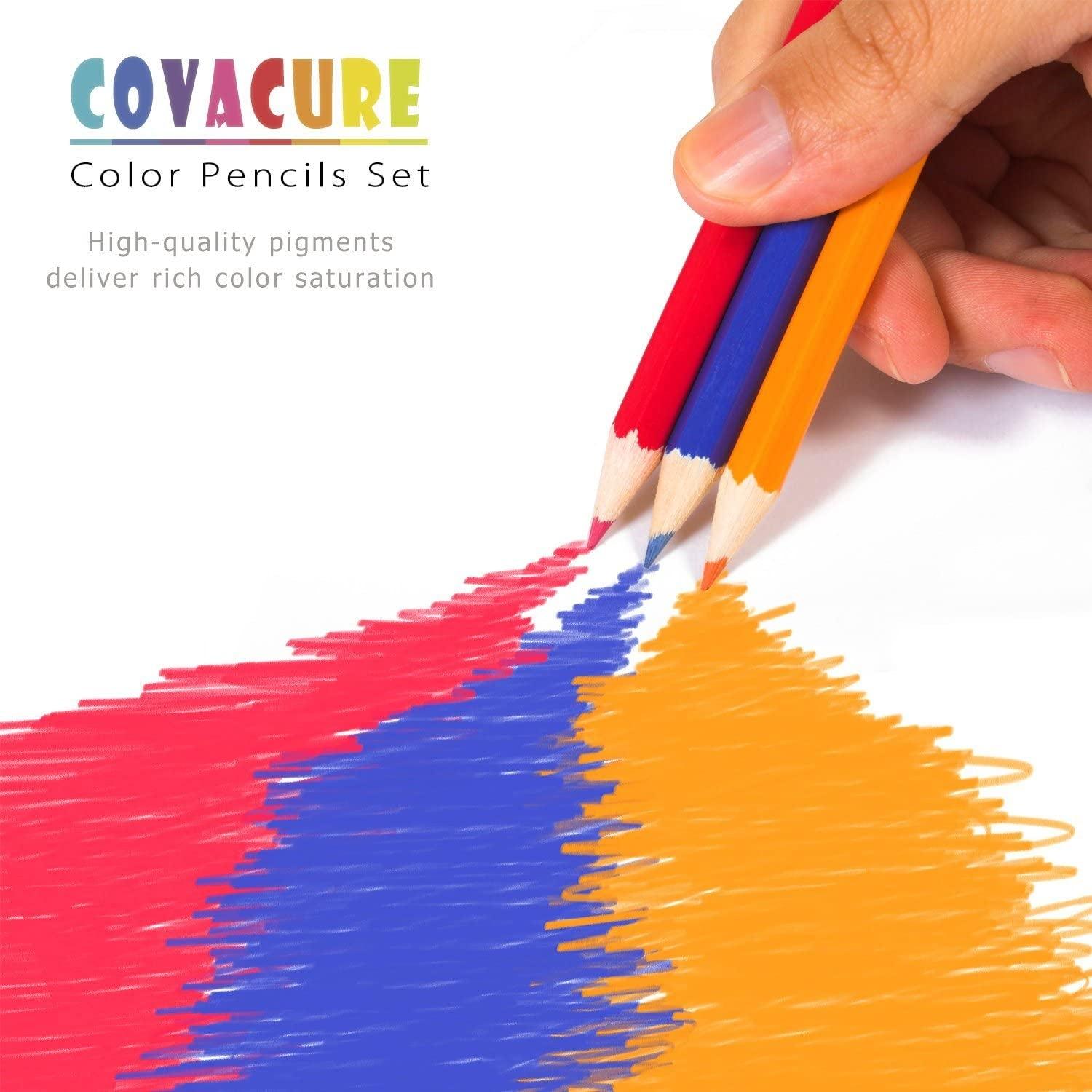 Short Fat Colored Pencils for Kids - 10 Triangle Jumbo Color Pencils for  Ages 2