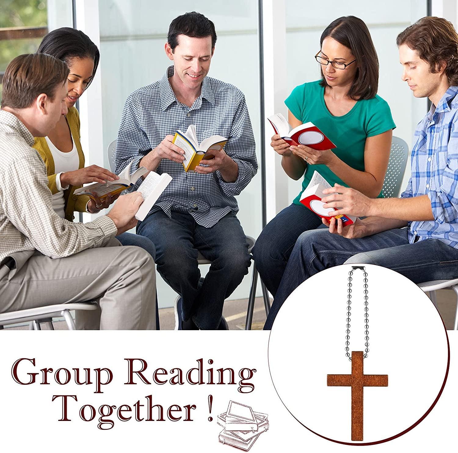 Cross Charm Mini Wood Wooden Pendant Hanging Ornament for Men, Women DIY Jewelry (50 Pieces) WoodArtSupply