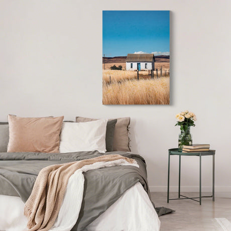 Farmhouse House Wall Art Canvas Print HouseOfZazla