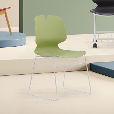 Modern Stacked Office Chairs (Set of 4) HouseOfZazla