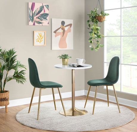 Pebble - Contemporary & Glam Adjustable Dining / Bar Table HouseOfZazla
