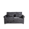 Loveseat Sofa Bed, Pull - Out Couch Sleeper & 2 Pillows HouseOfZazla