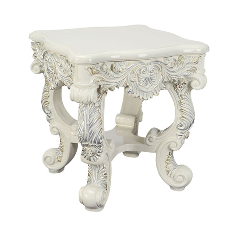 Adara Elegant White Coffee Table HouseOfZazla