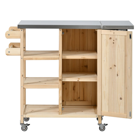 Foldable Outdoor Kitchen Island Patio Kitchen Island HouseOfZazla