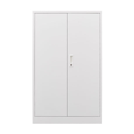 Metal Storage Cabinet With Locking Doors And Adjustable Shelf, Folding Filing Storage Cabinet, Folding Storage Locker Cabinet For Home Office, School, Garage HouseOfZazla