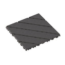 Durable Plastic Interlocking Deck Tiles, Waterproof Outdoor And Indoor Use HouseOfZazla