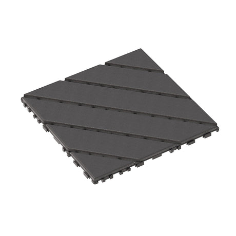 Durable Plastic Interlocking Deck Tiles, Waterproof Outdoor And Indoor Use HouseOfZazla