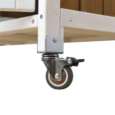 Foldable Outdoor Kitchen Island Patio Prep Station HouseOfZazla