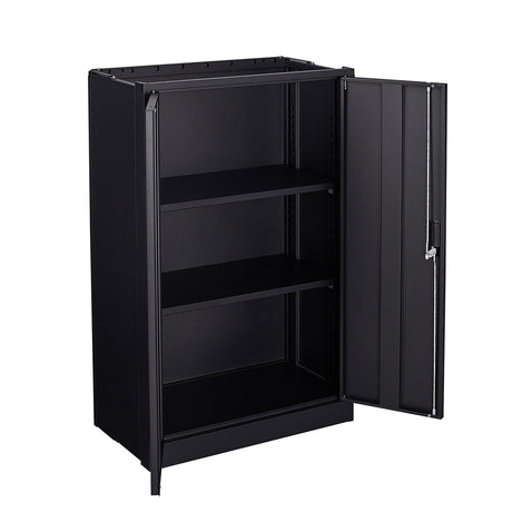 Metal Storage Cabinet With Locking Doors And Adjustable Shelf, Folding Filing Storage Cabinet, Folding Storage Locker Cabinet For Home Office, School, Garage HouseOfZazla