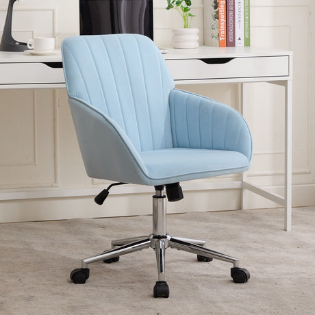 Adjustable Ergonomic Office Chair, Swivel Backrest Seat HouseOfZazla