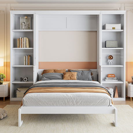 Murphy Bed With Desk And Bookshelf HouseOfZazla