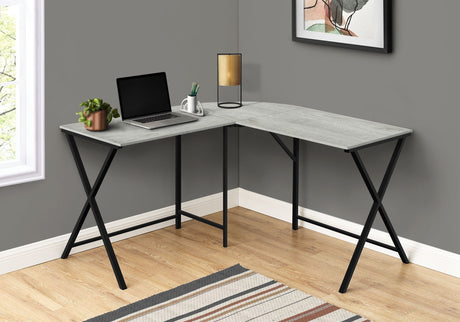 Contemporary L-Shaped Corner Computer Desk HouseOfZazla