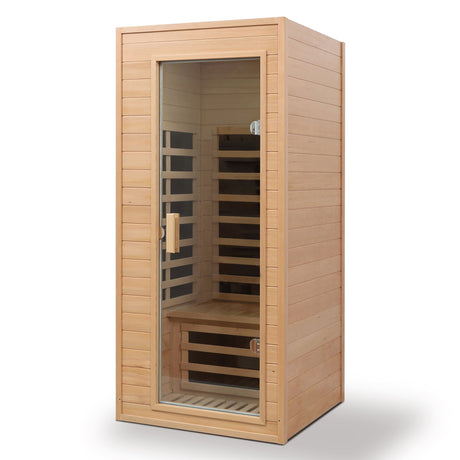 Hemlock Far Infrared Roof Embedded Indoor Sauna Room HouseOfZazla