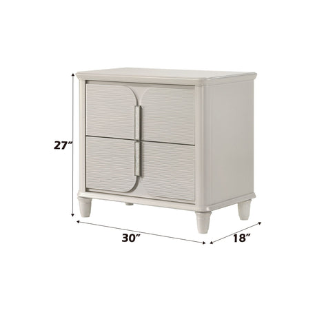Laveda Nightstand - White HouseOfZazla