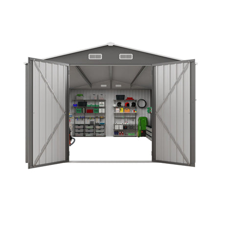 Outdoor Storage Shed With Lockable Doors HouseOfZazla