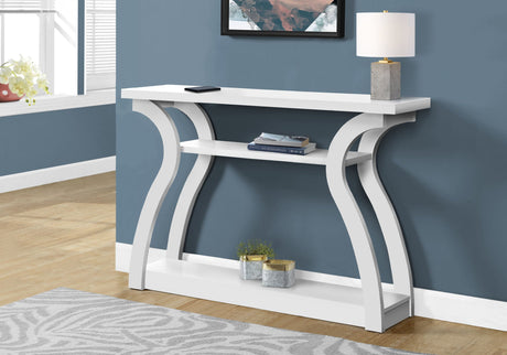 Accent Console Table For Entryway, Unique Curved Design HouseOfZazla