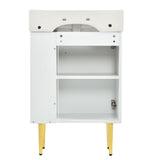 Bathroom Vanity, Combo Cabinet, Bathroom Storage Cabinet, Single Ceramic Sink