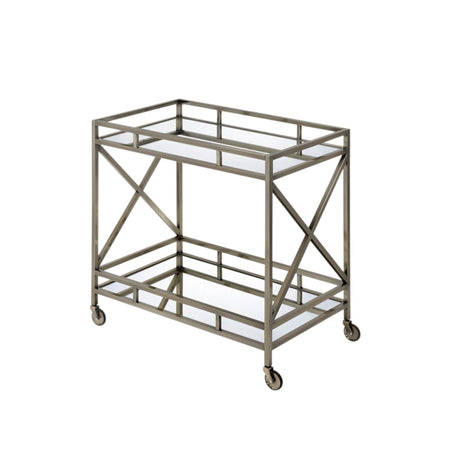Kristensen - Serving Cart - Antique Gold HouseOfZazla