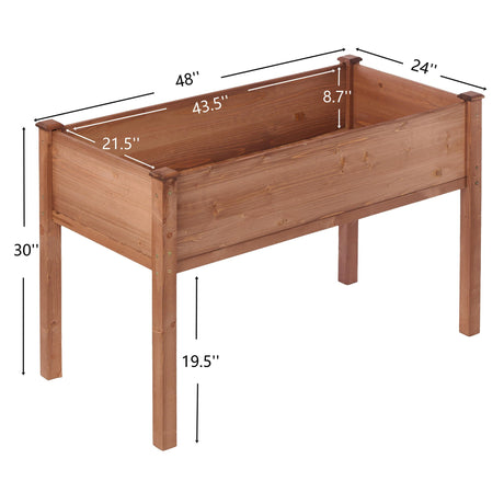 Elevated Raised Garden Bed For Outdoor HouseOfZazla