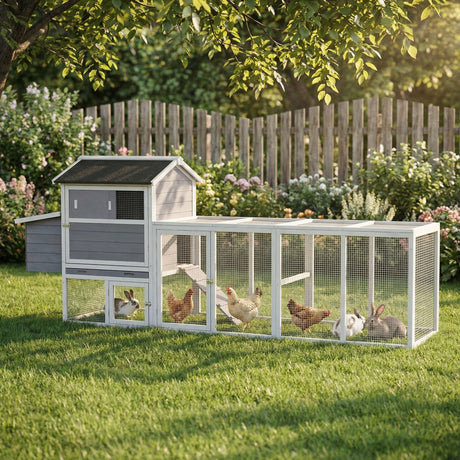 Chicken Coop With Run And Nesting Box HouseOfZazla