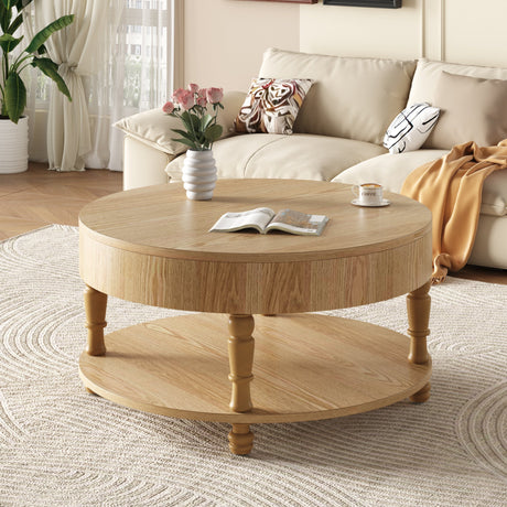 Coffee Table with Dual Storage for Living Room HouseOfZazla